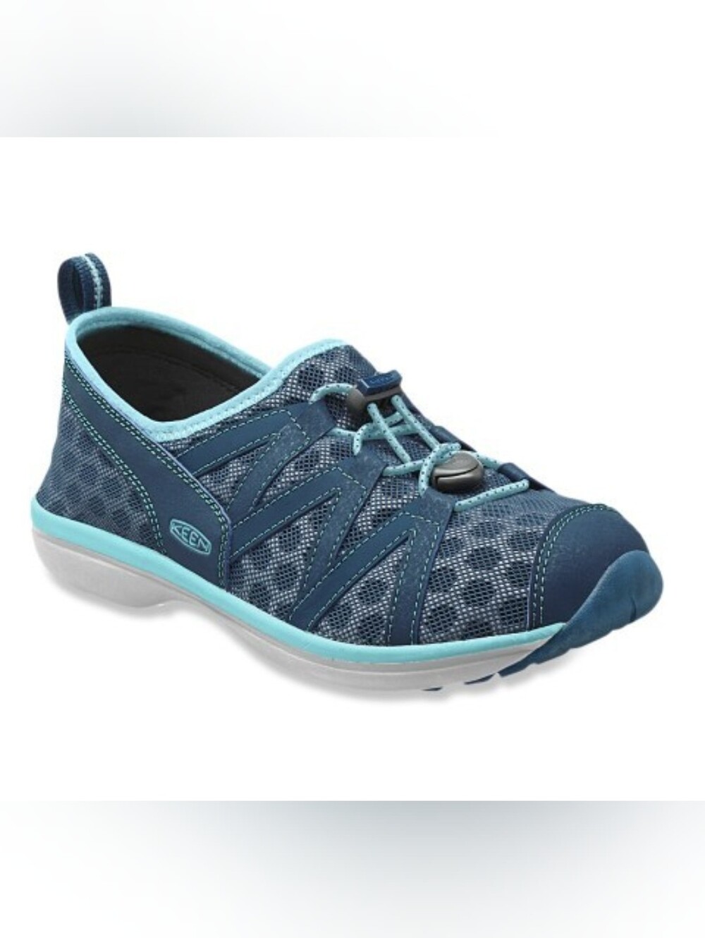 KEEN Women's Blue Mesh Slip-On Water Shoes